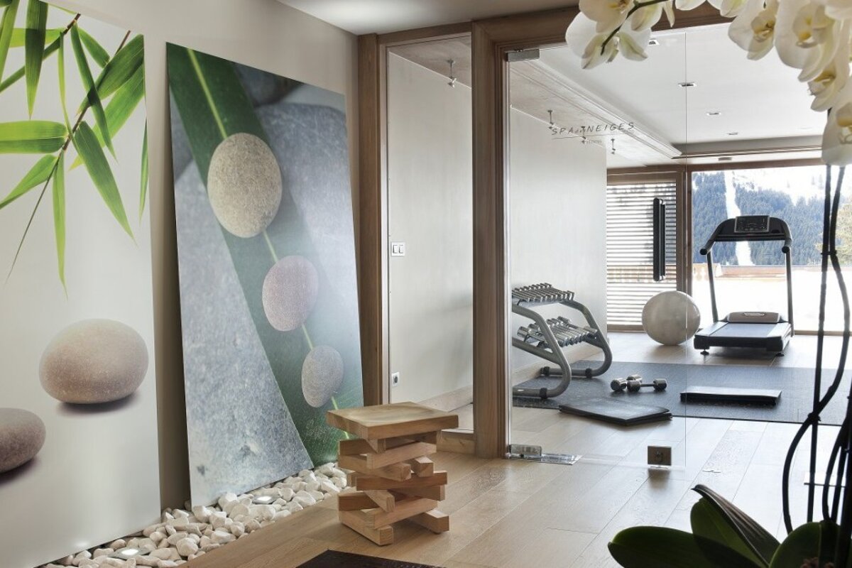 Hotel Allodis Spa, Meribel Rond Point / Altiport gym room