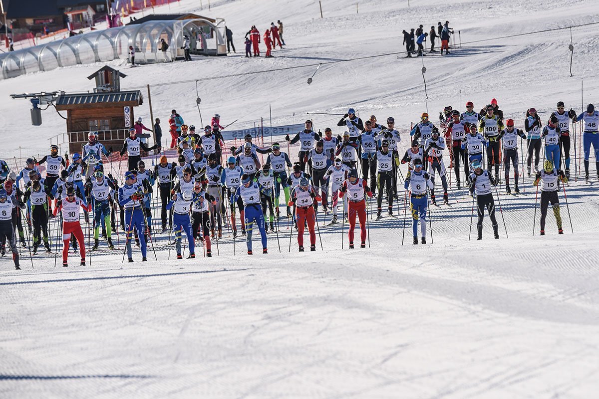 Long Cross Country Ski Race, 