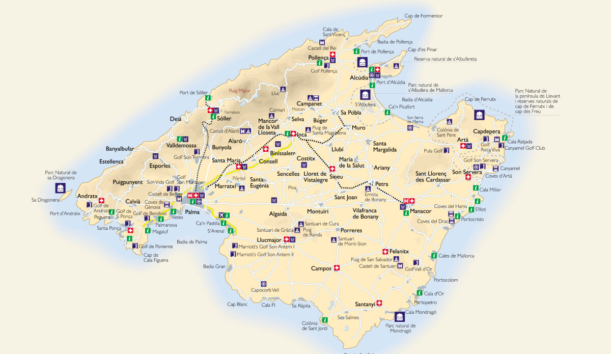 Complete Tourist Guide to Mallorca Map: Explore the Best of the Island