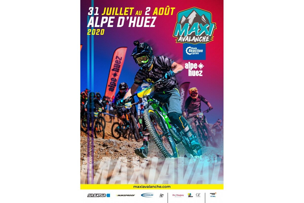 Maxiavalanche 2020, Alpe d'Huez