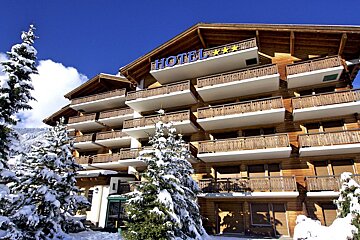 Montpelier Hotel, Verbier exterior