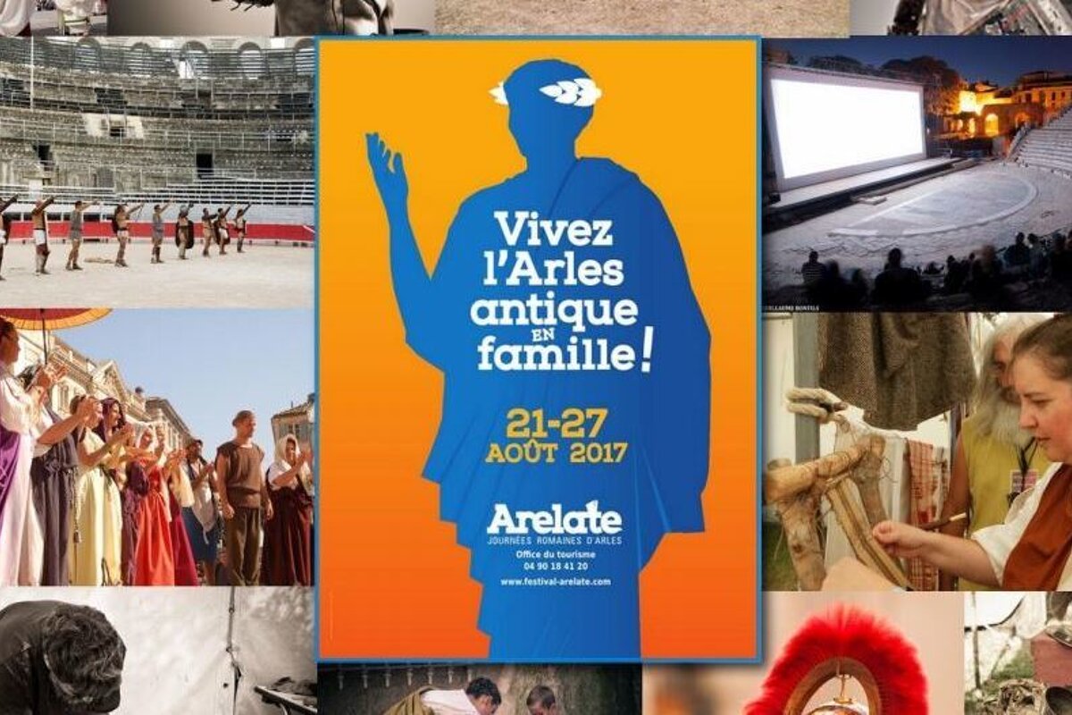 a poster for an event in Provence