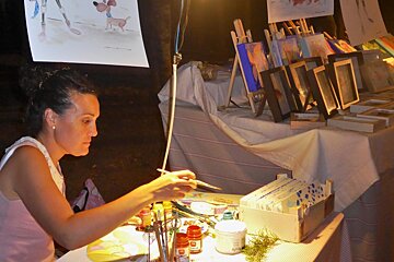 art illustrator in valldemossa mallorca