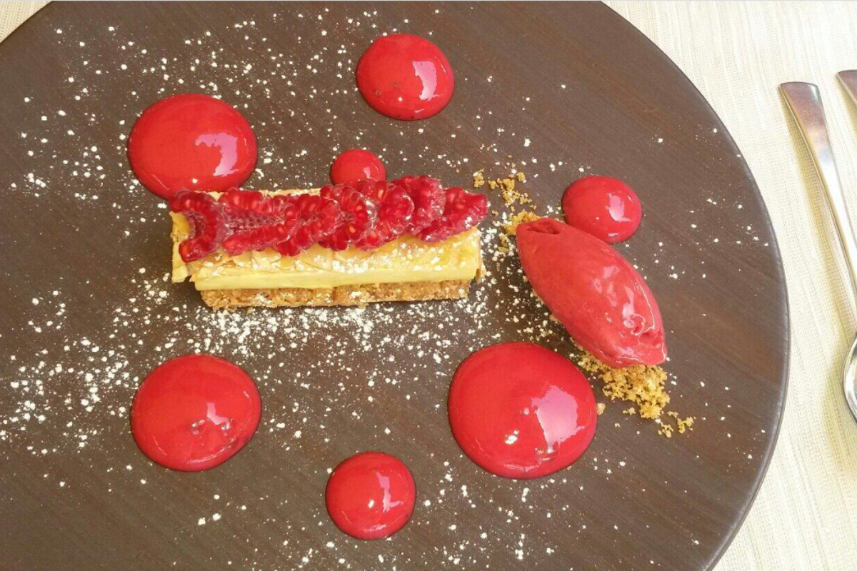 La Cabane des Praz Restaurant, Les Praz dessert