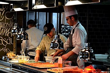La Folie Douce La Petite Cuisine Restaurant, Val Thornes interior