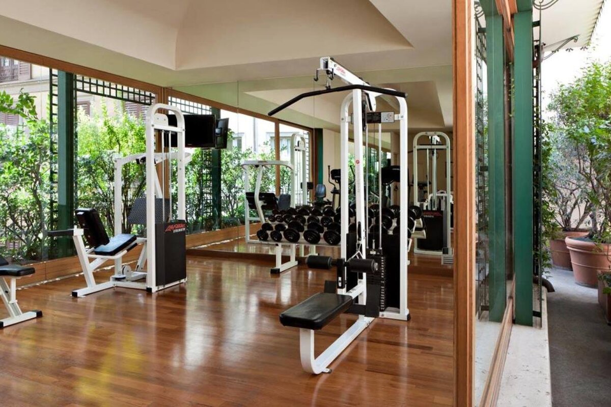 Milan Grand Hotel, Milan gym room