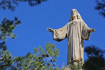 The Sacred Heart of Jesus monte cristo ibiza