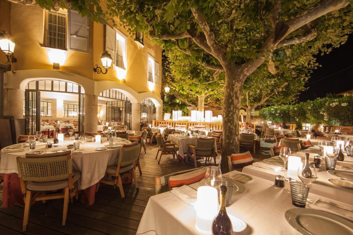Rivea at Byblos, Saint Tropez restaurant terrasse