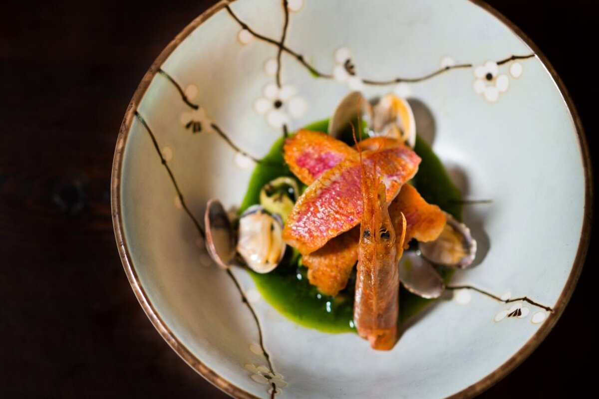 Blue Fish, Santa Eulalia style of cuisine