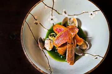 Blue Fish, Santa Eulalia style of cuisine