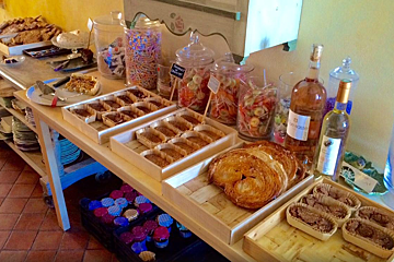 La Maison d'Eglantine Cafe, Seguret food
