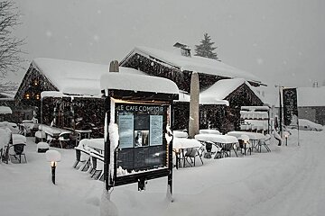 Le Cafe Comptoir Restaurant, Vallorcine exterior