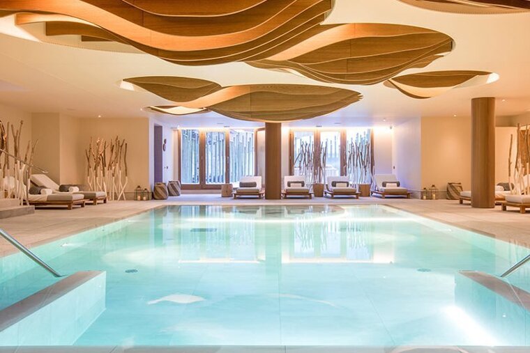Six Senses Spa, Courchevel 1850 pool