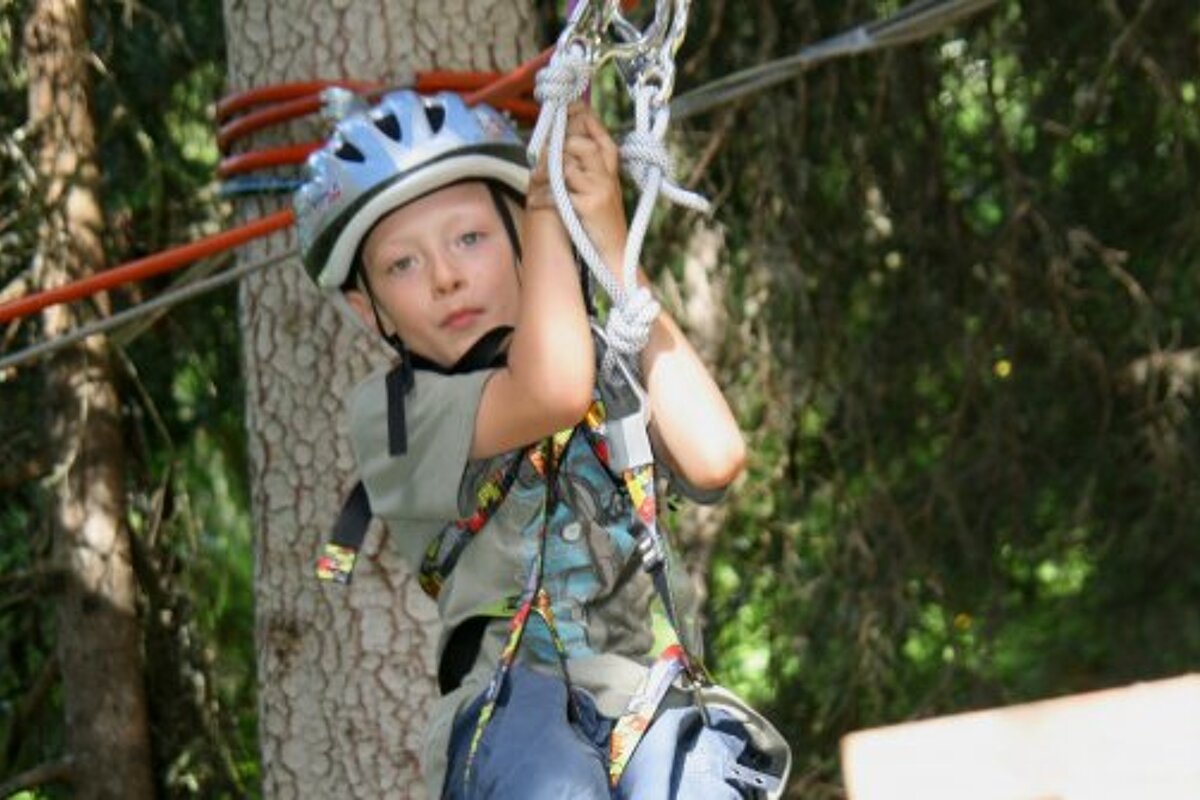 Treetop Adventure Course, Verbier