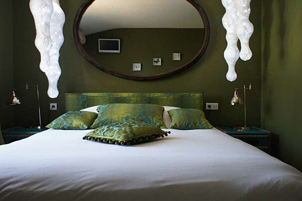 Hotel des Pins, Bedoin dining room