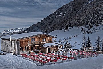 Le Chalet du Friolin Restaurant, Montchavin les Coches exterior