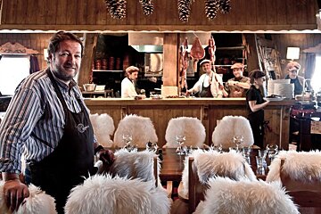 Le Panoramic Restaurant, Tignes - Grande Motte interior