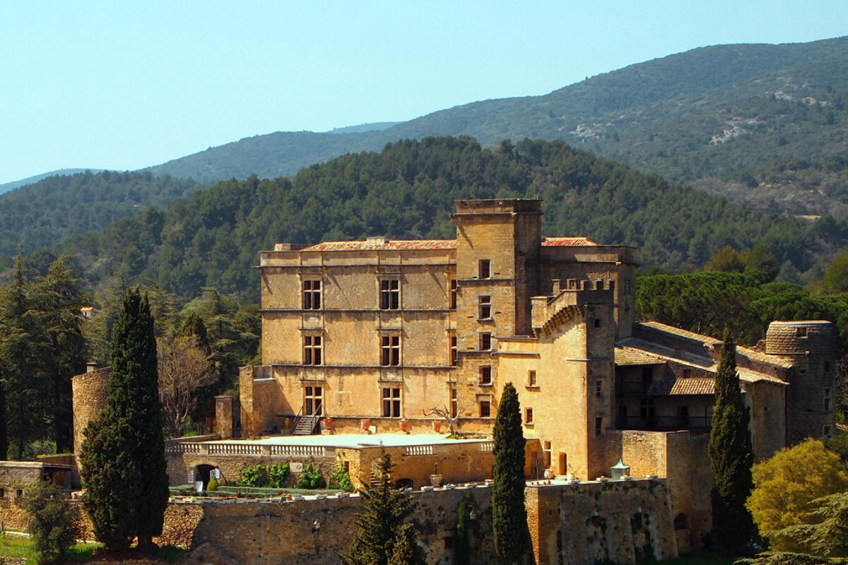 a chateau in provence