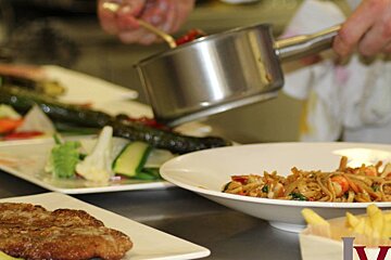 Brasserie Le V Restaurant, Verbier style of cuisine