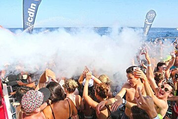 Cirque de la Nuit Pool and Boat Party Trip