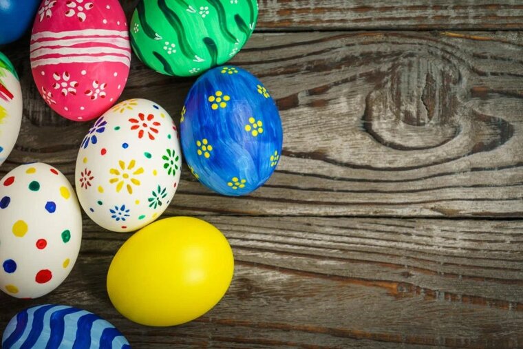Easter egg hunt Val d'Isere