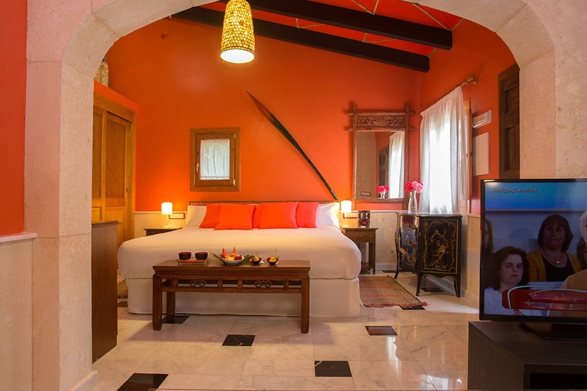 Es Revellar Art Resort Hotel, Campos double bedroom