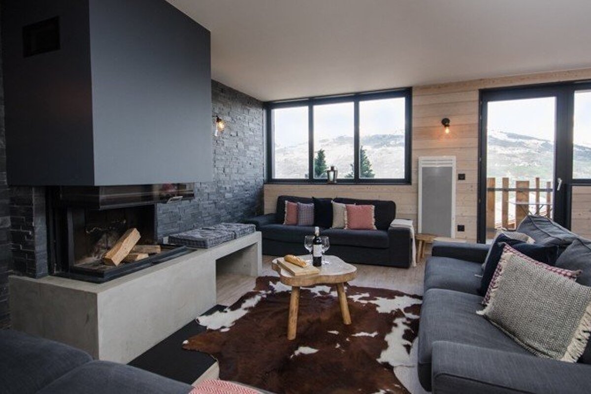 Hermine Chalet, Montchavin / Les Coches lounge