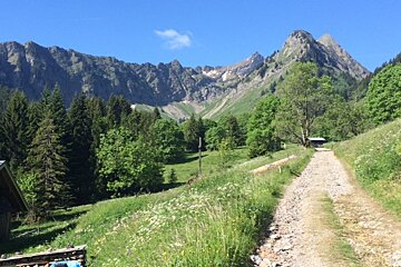 a rocky mountain top near morzine