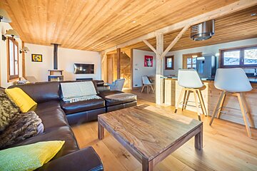 Mont Calm Chalet, Morzine lounge