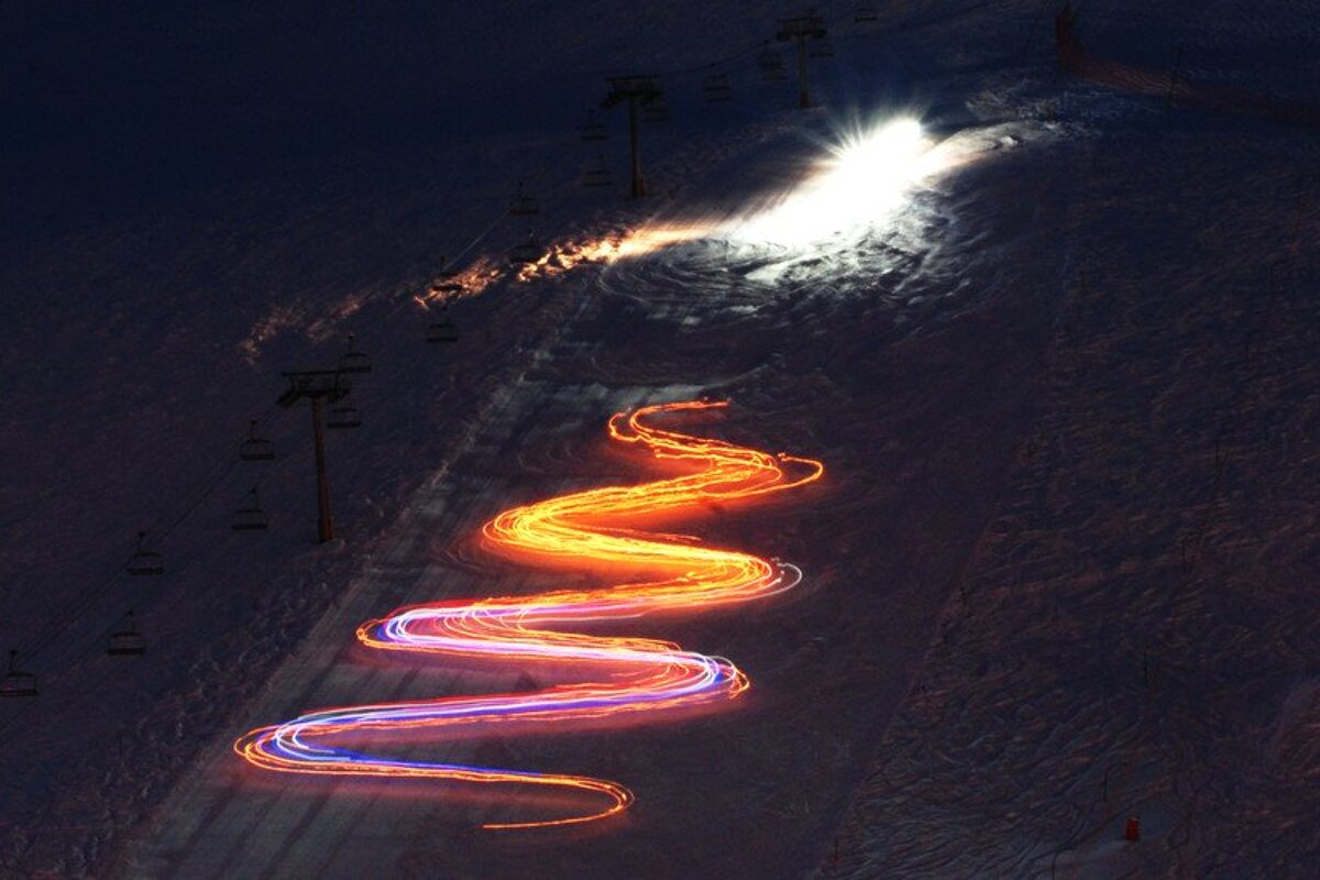 ESF Torchlit Descent Tignes