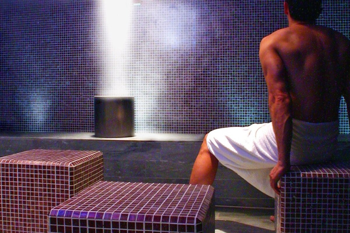 Aurum Spa, Lugano (Switzerland) steam room