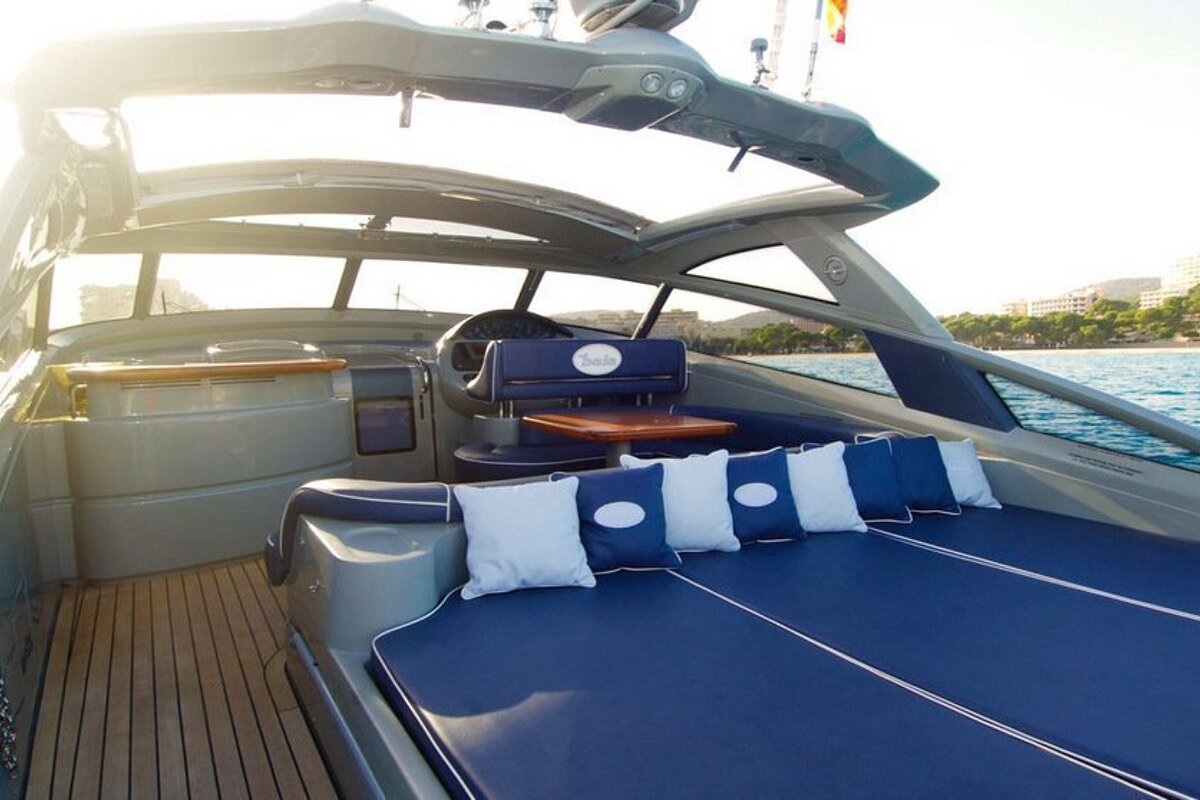 Baia 63' 16m Motor Yacht, Mallorca Island deck
