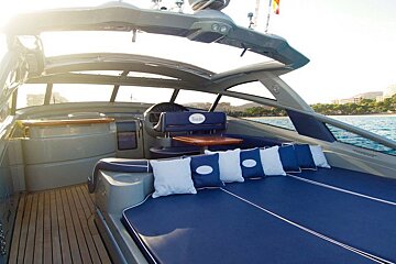 Baia 63' 16m Motor Yacht, Mallorca Island deck