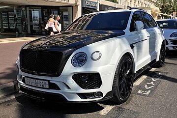 First Mansory Bentley Bentayga spotted in Cannes