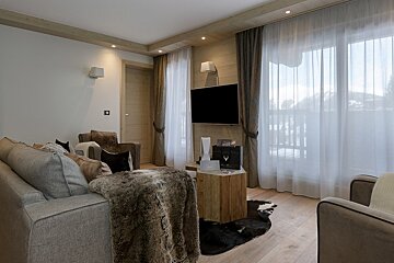 Le C - Apartment 08, Courchevel Moriond 1650 living-room