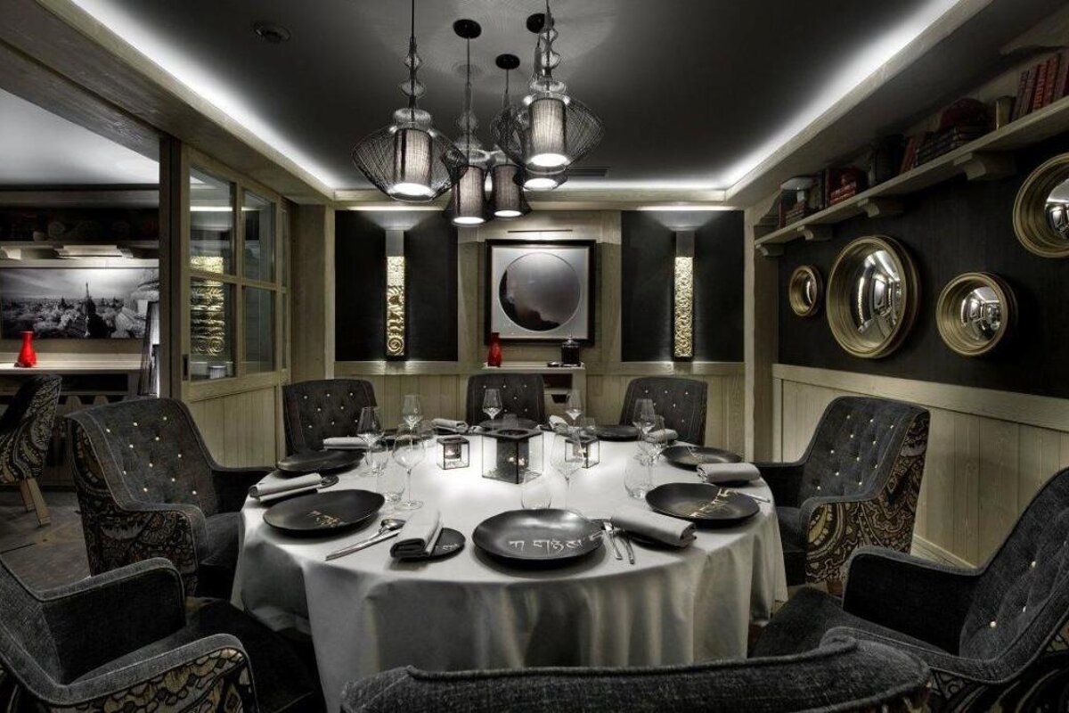 Le K2 Palace Hotel, Courchevel hotel restaurant
