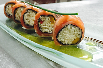 Le Table des Lys Restaurant, Arc 1950 style of cuisine