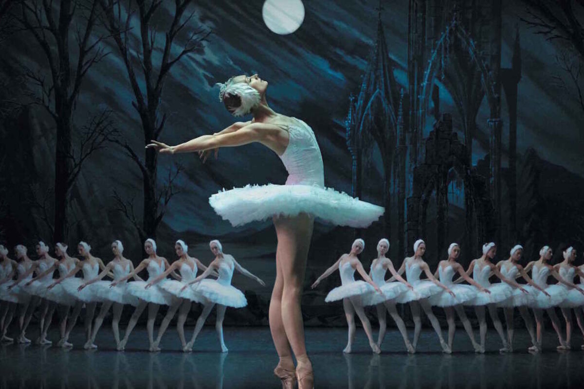 St Petersburg ballet perform Swan Lake Ballet, Nice