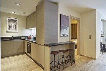 Cygnaski Apartment, Val d'Isere - Centre kitchen