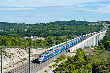 Paris to Marseille train