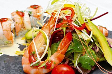 La Note Bleue Beach Club, Monaco style of cuisine