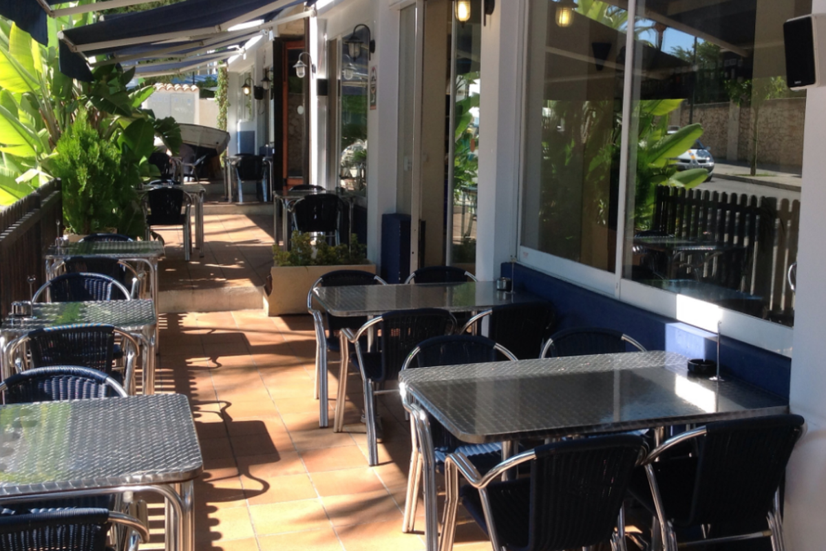 La Parada del Mar Restaurant, Cala Major (Beach Resort) restaurant terrasse