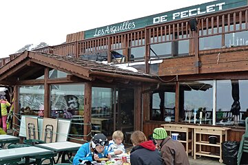 Les Aiguilles du Peclet, Val Thorens exterior