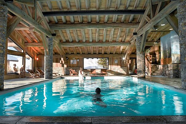 Les Alpages de Chantel Deep Nature Spa, Les Arcs pool