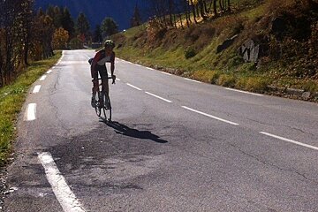 a young cyclist