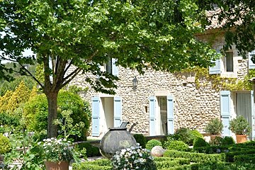 La Bastide de Marie B&B, Menerbes garden