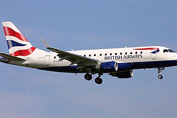 BA Cityflyer aeroplane