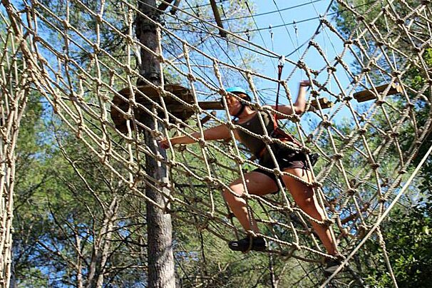 Passerelles des Cimes Treetop Adventure, Fontaine de Vaucluse