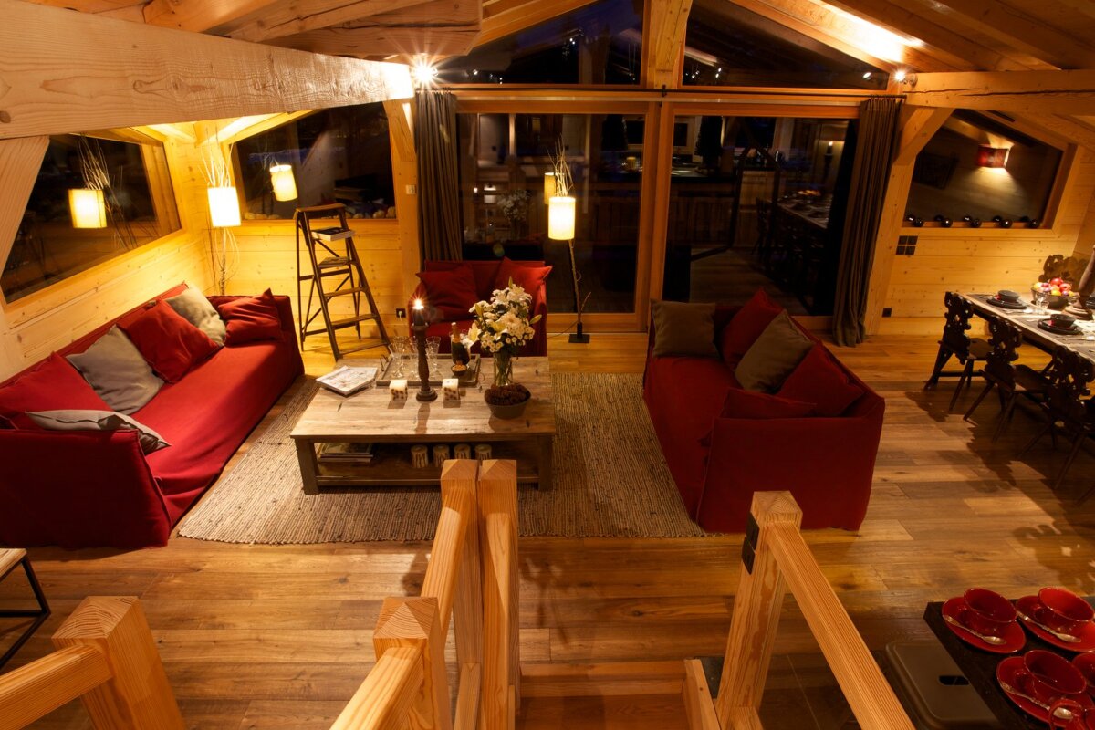 Ardoise Chalet, Argentiere lounge