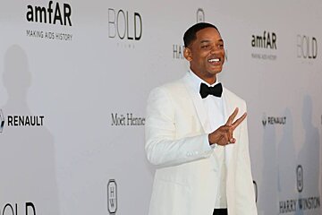 Will smith at amfar 2017